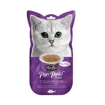 Kit Cat Purr Puree Plus+ Tuna (Collagen Care)