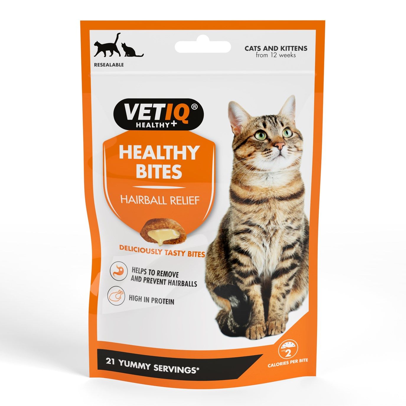 Vet IQ Healthy Bites Hairball Remedy for Cats