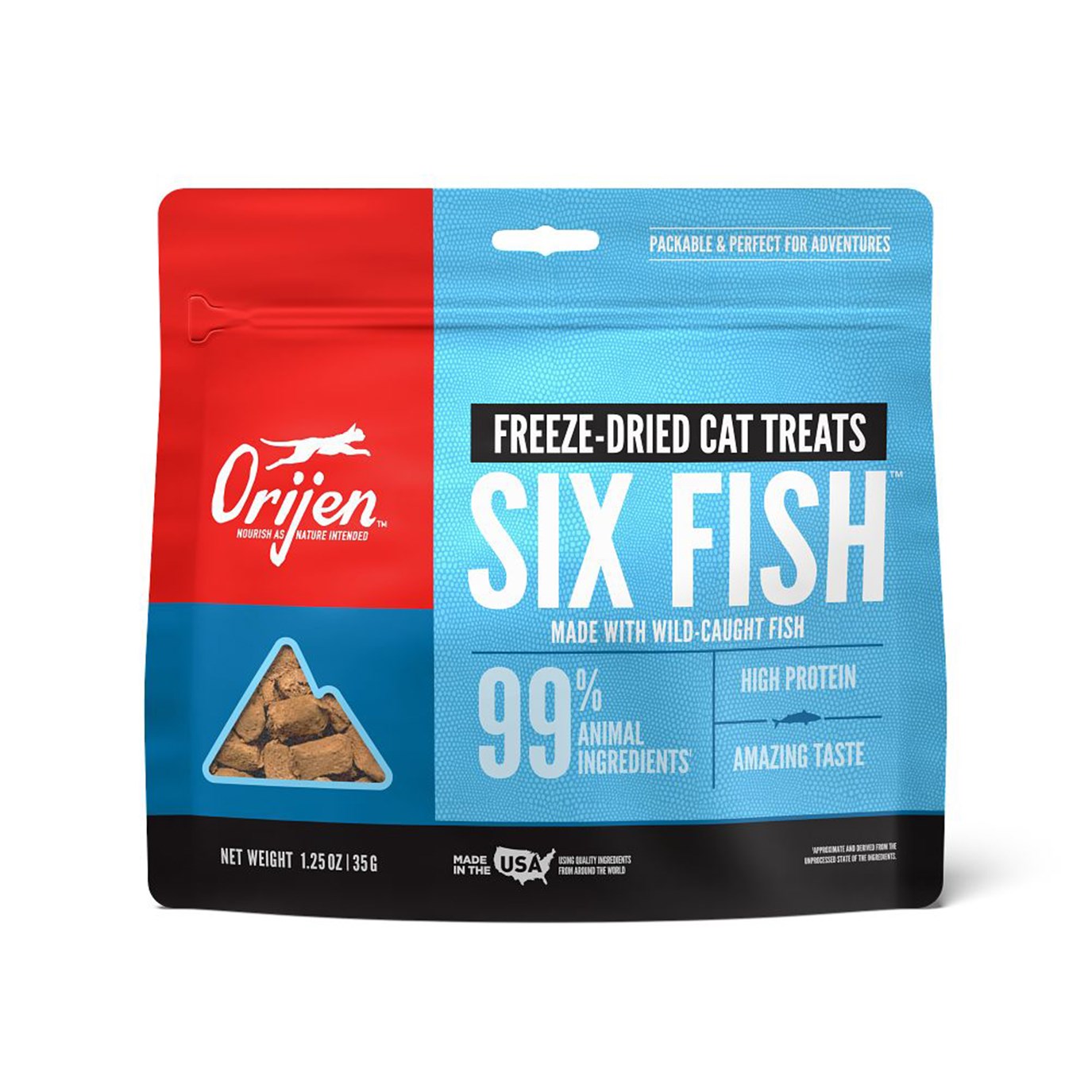 Orijen 6 Fish Cat Freeze-Dried Treats 35g