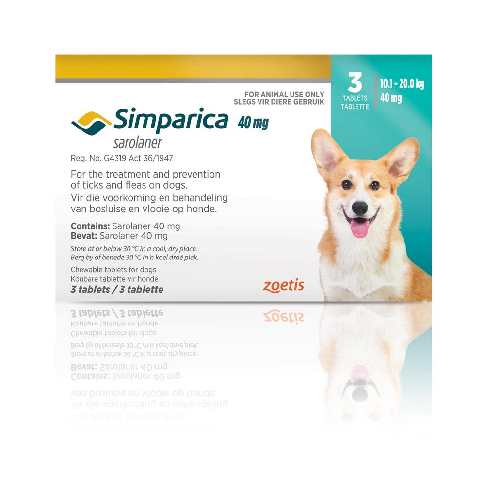 Simparica Tablets 10-20kg (3pack)