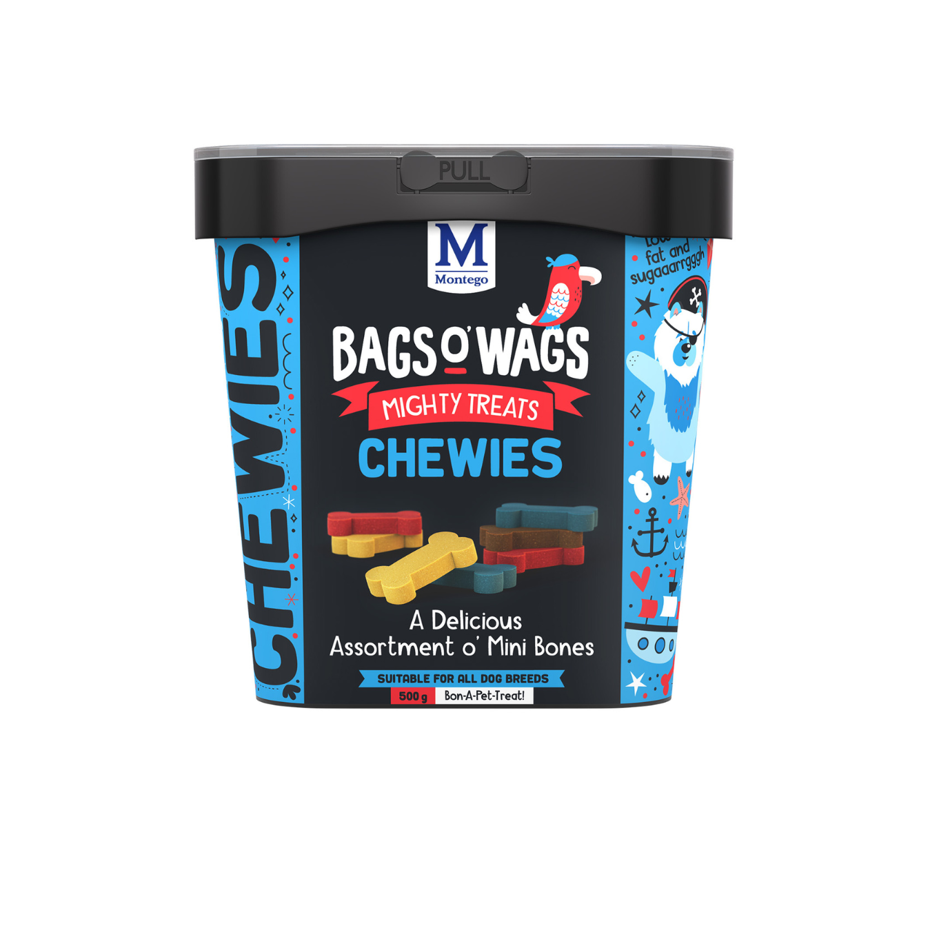 Montego Bags O' Wags Mini Bone Chewies for Dogs