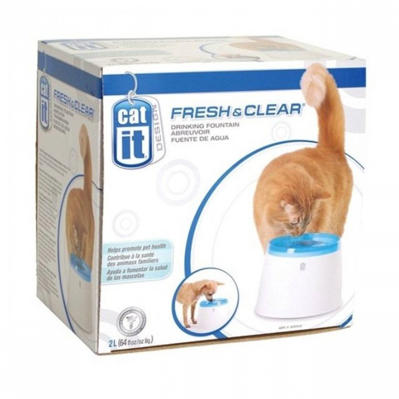 CatIt Fresh & Clear Cat Drinking Fountain 2L | Absolute Pets