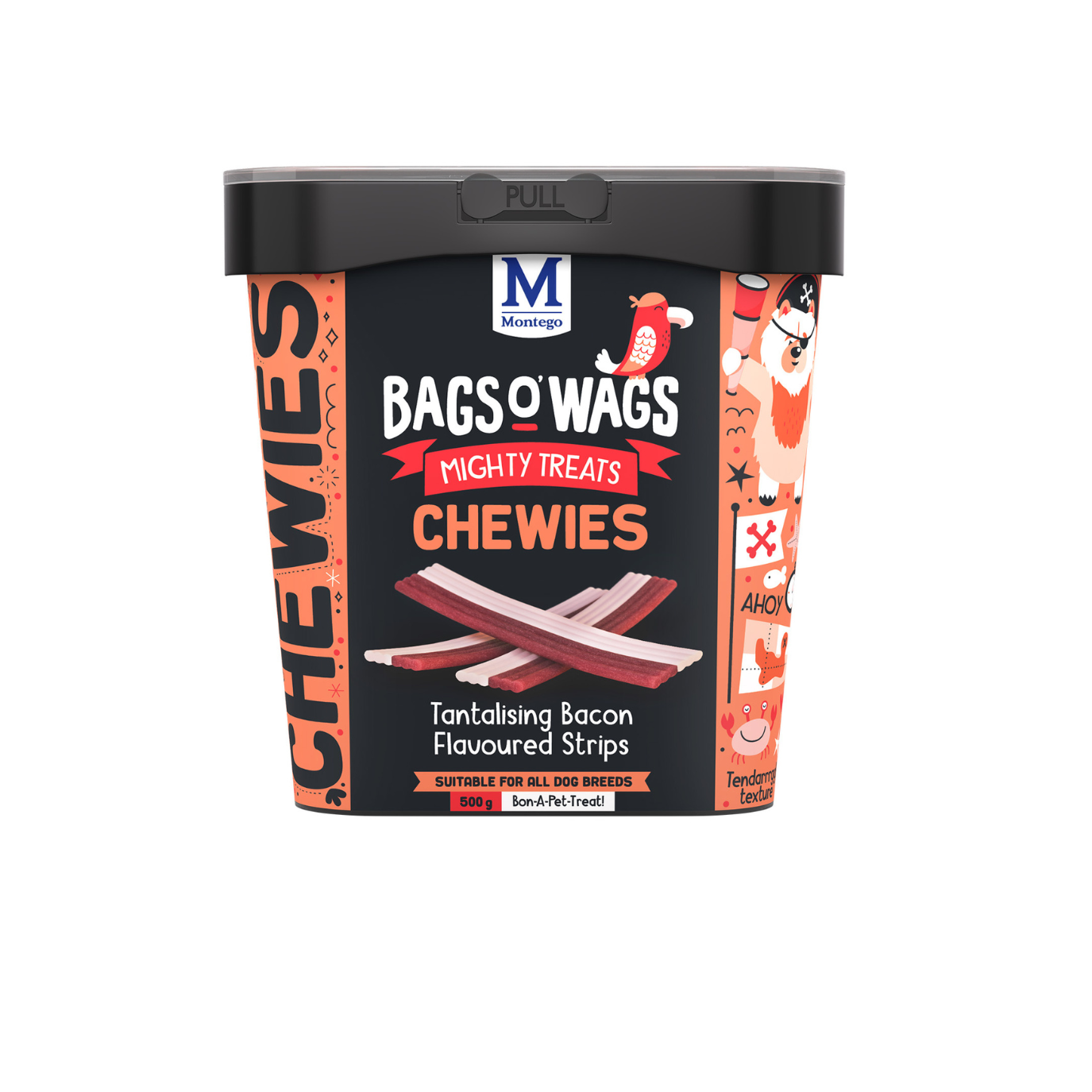 Montego Bags O' Wags Bacon Strips