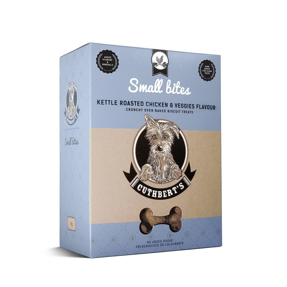 Cuthberts Kettle Chicken & Veg Dog Biscuits (1kg) for Small Dogs