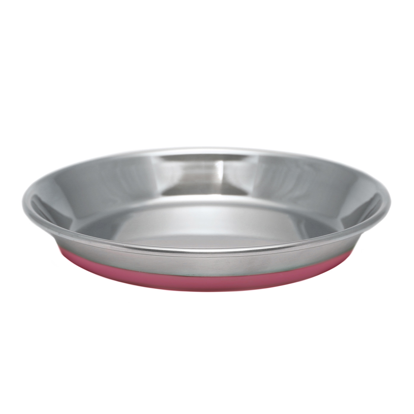 Olly & Max Traditional Cat Bowl (Raspberry)