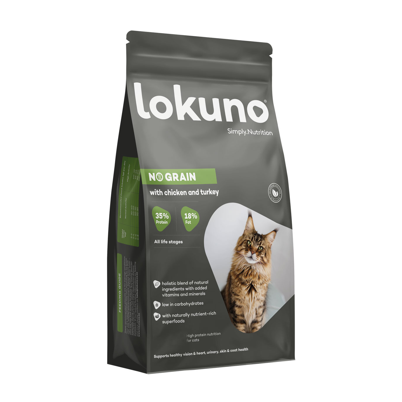 Lokuno No Grain Cat Food