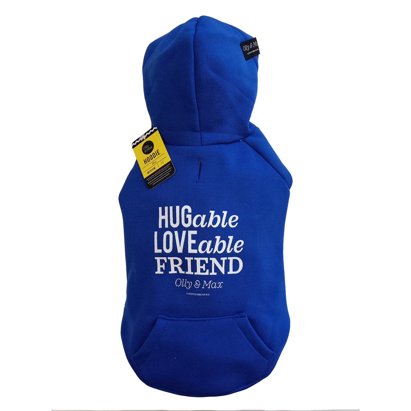 Olly & Max Hoodie (Blue) | Absolute Pets