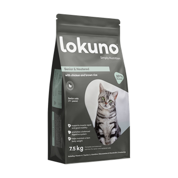 Lokuno Senior & Neutered Cat Food