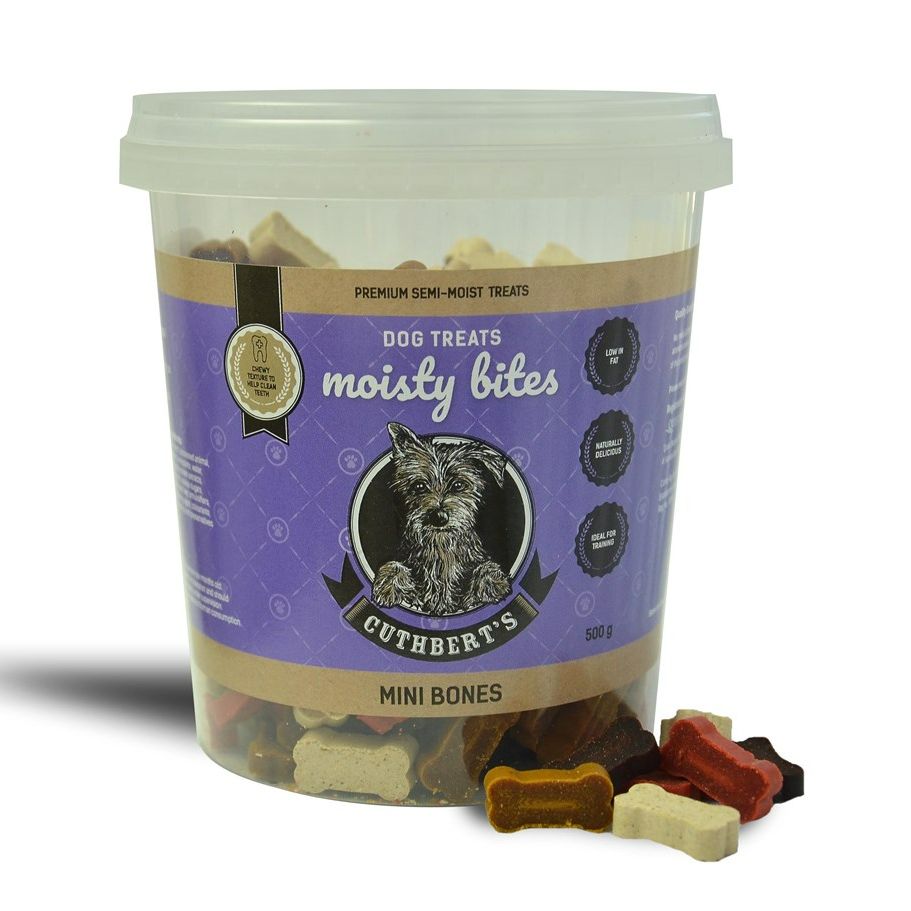 Cuthberts Moisty Bites Mini Bones (500g) | Absolute Pets