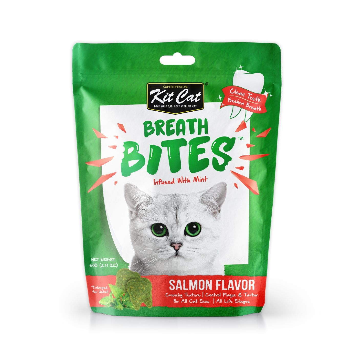 Kit Cat Breath Bites (Salmon) 60g