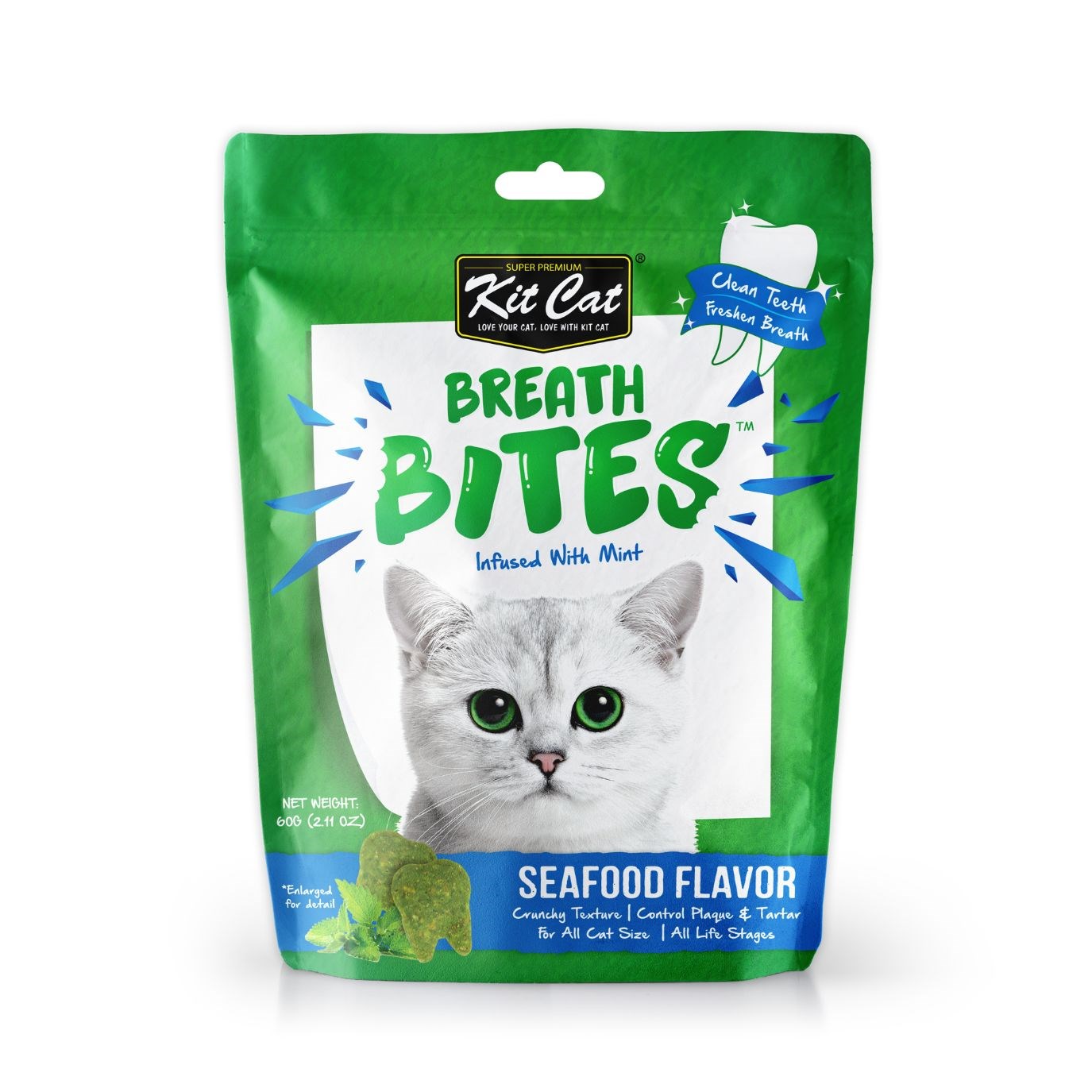 Kit Cat Breath Bites (Seafood) 60g