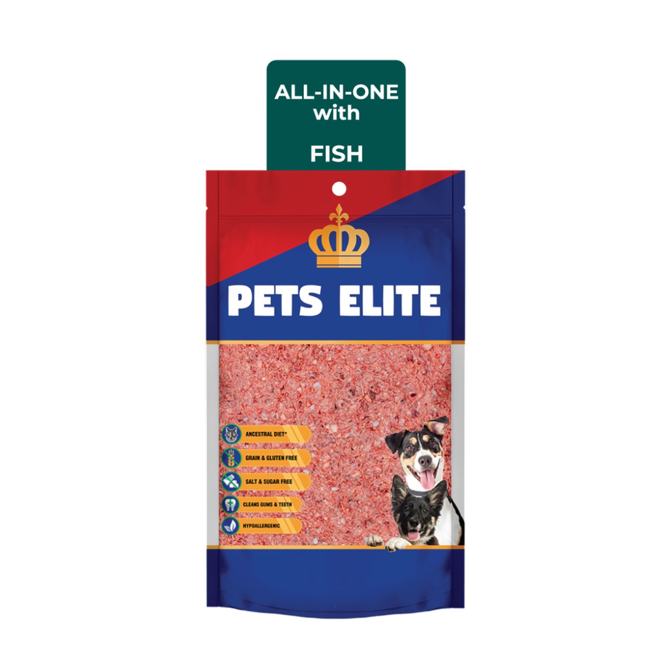 Pets Elite Mince 500g (Fish) 