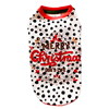 Dog's Life Polkadot Merry Xmas (White) 