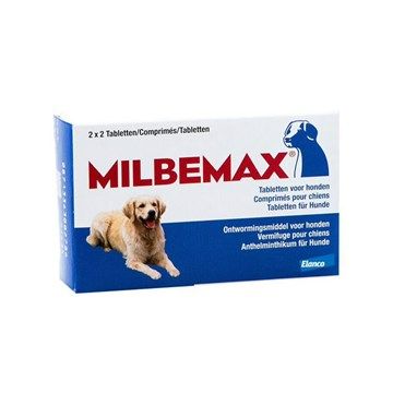 Milbemax chien S 2x2 comprimés