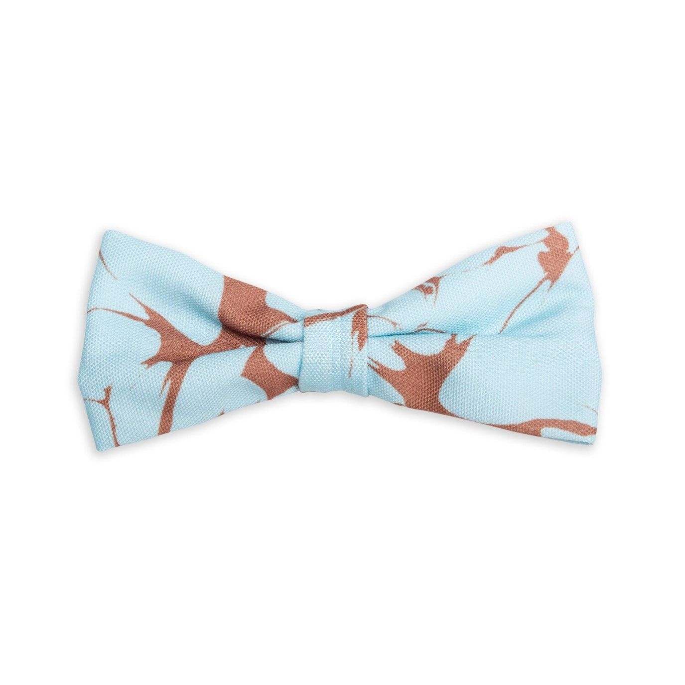 Dog's Life Bow-Tie (Marble Blue)