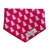 Dog's Life Bandana Xmas Trees (Pink)