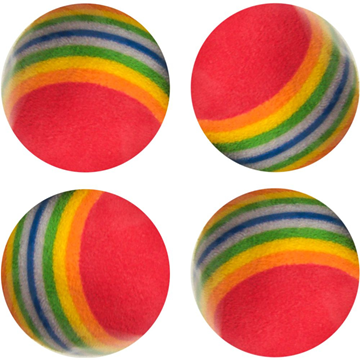 Flamingo Rainbow Balls 4PK