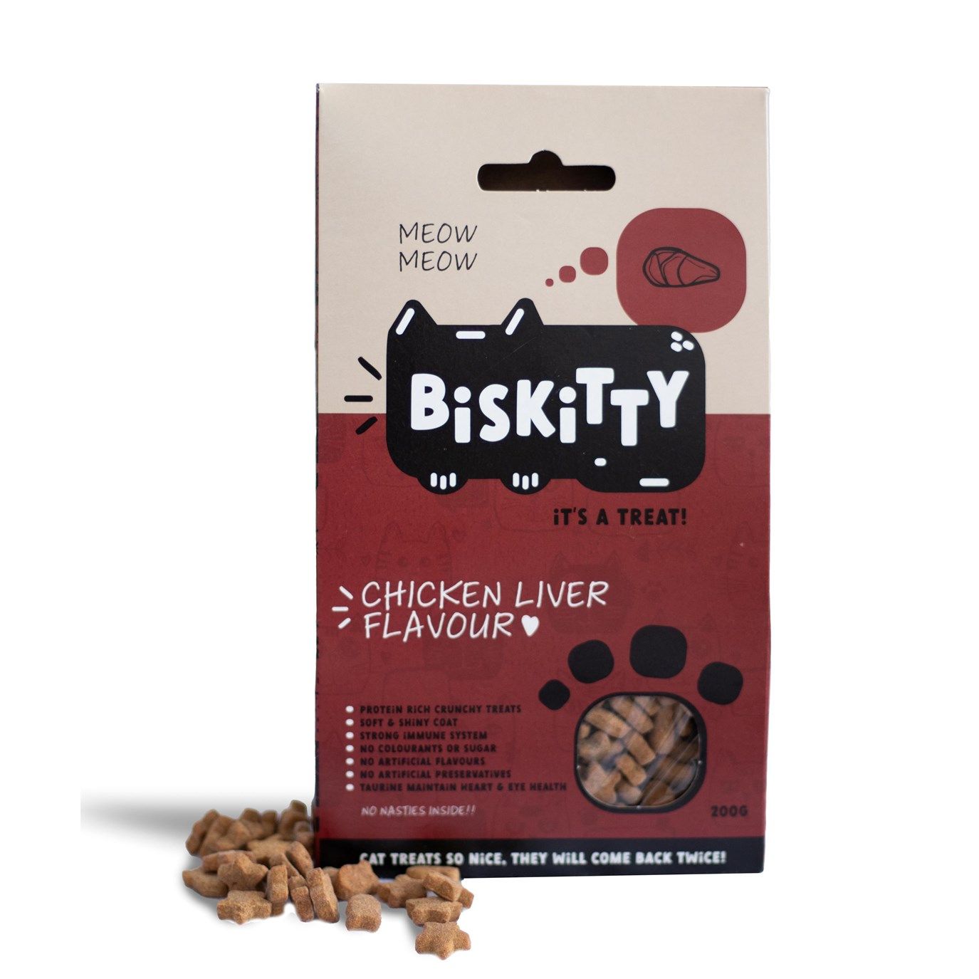 Briskitty Cat Treat Chicken Liver