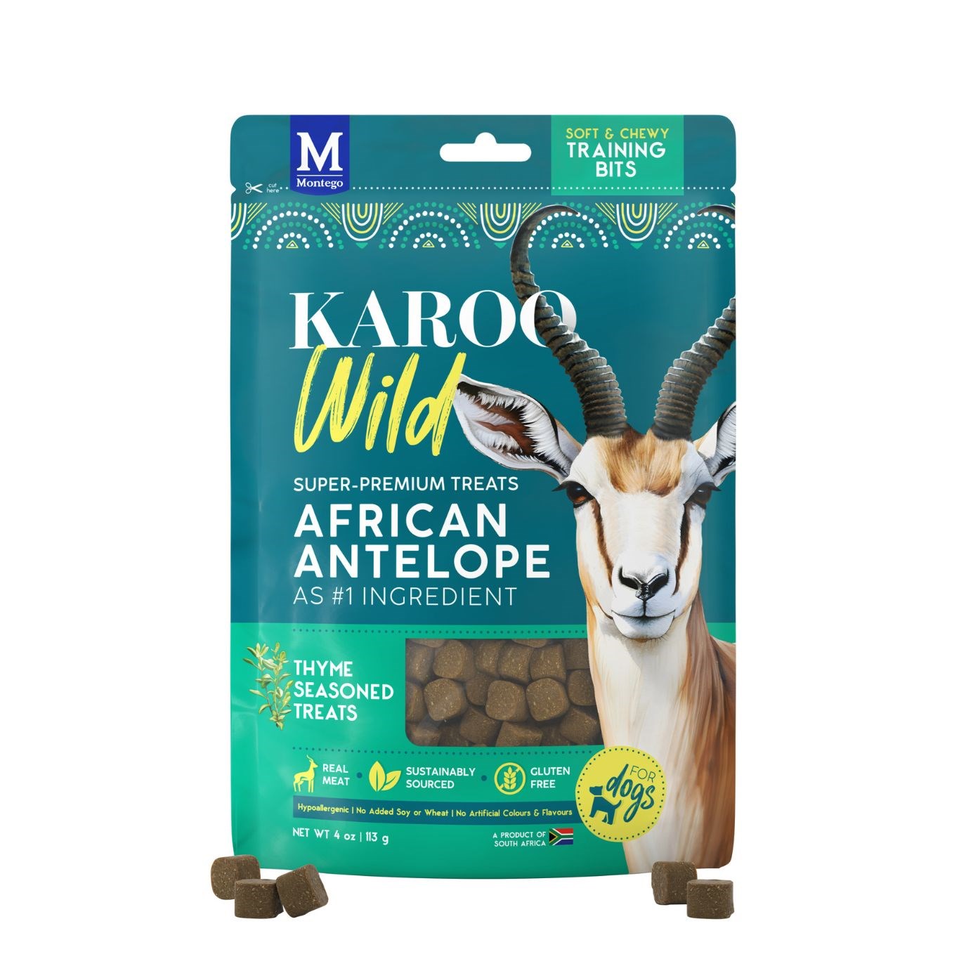 Karoo Training Bites Antelope & Thyme (113g)  