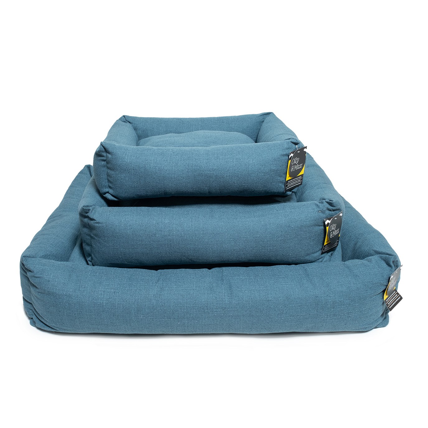 Olly and Max Cuddle Crib (Teal) 