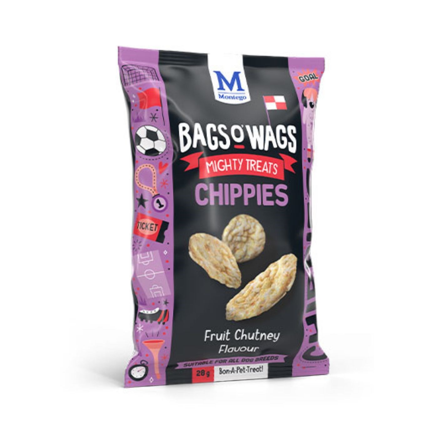 Montego Bags O' Wags Chippies Chutney 28g 