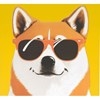 Notebook Dog Glasses (Yellow)