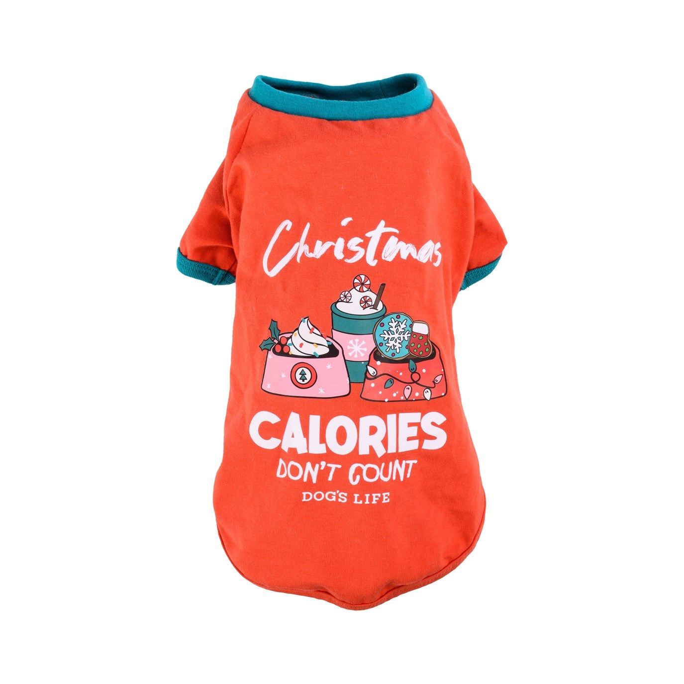 Dog's Life Don't Calories Tee (Red)