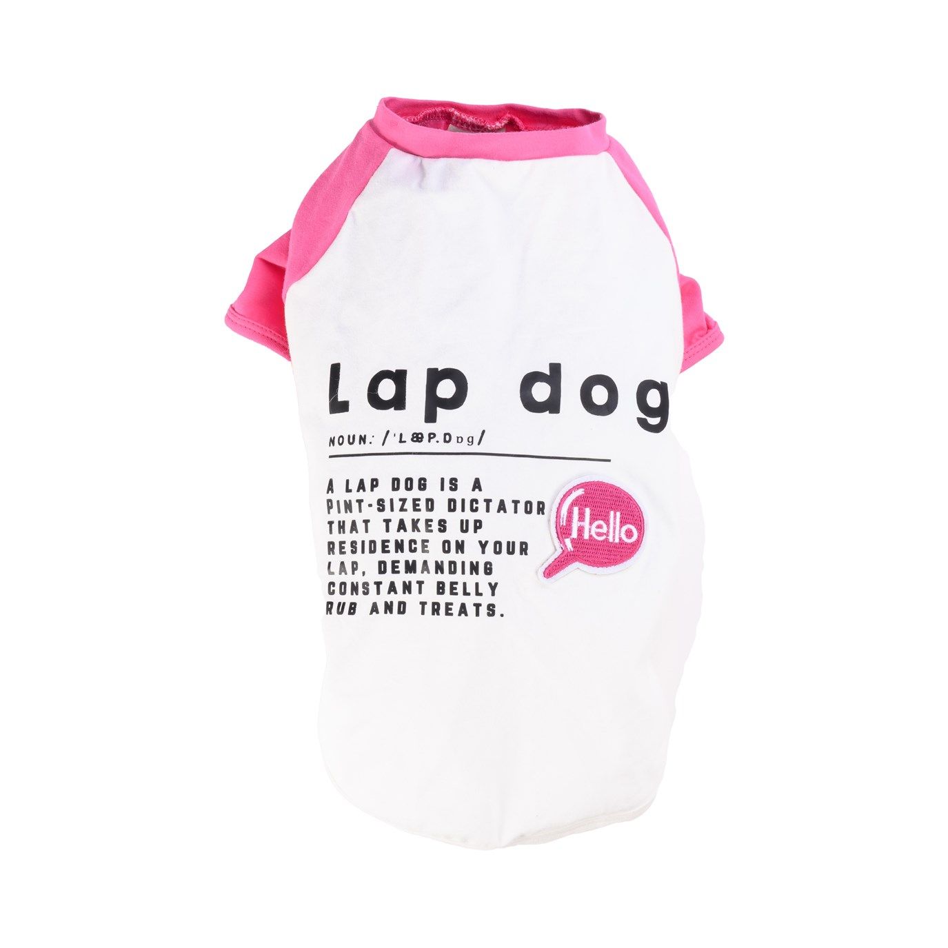 Dog's Life Lap Dog Definition Tee (Pink)