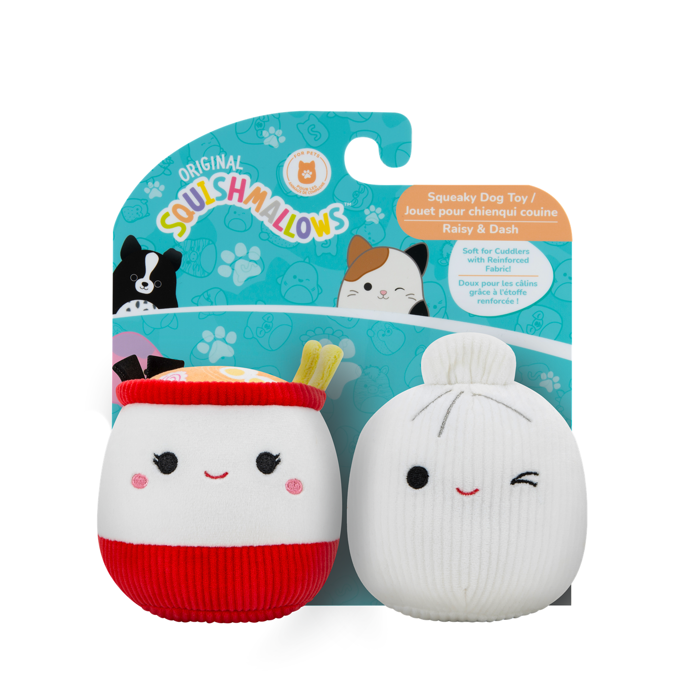 Squishmallows Raisy & Dash 2pk