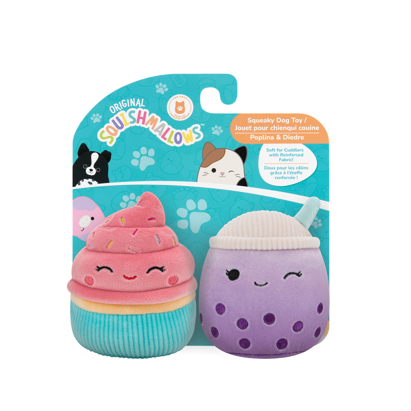 Squishmallows Poplina & Diedre 2pk