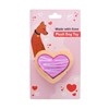 Heart Plush Dog Toy