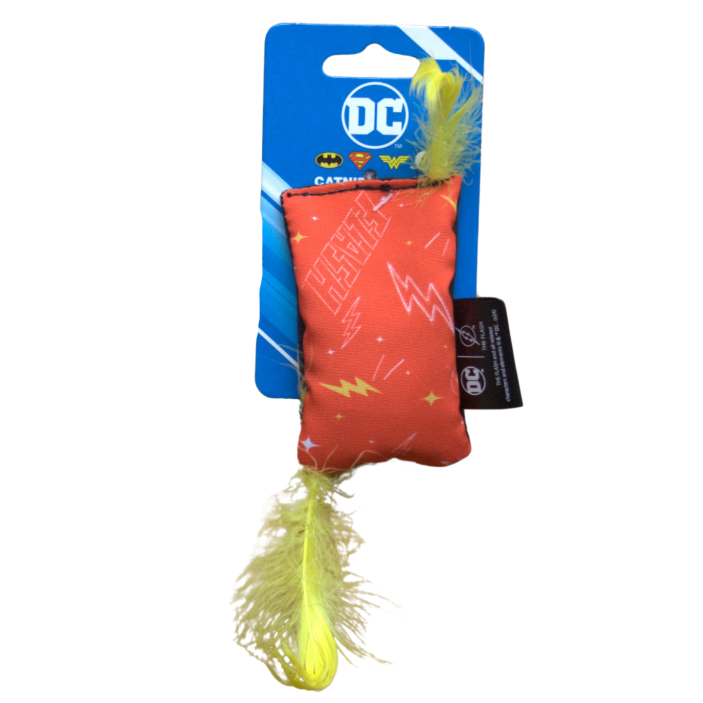 DC FLASH CATNIP TOY