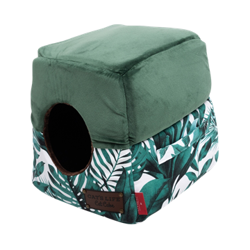 Dog's Life Cat Cube (Foliage Green) 