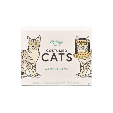Dressed Up Cats Memory Game 