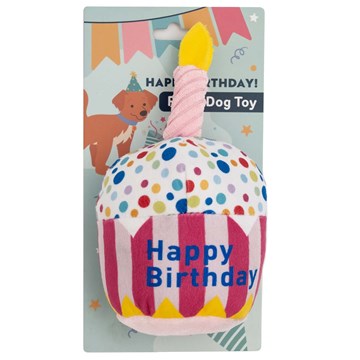 Happy Birthday Cupcake (White)