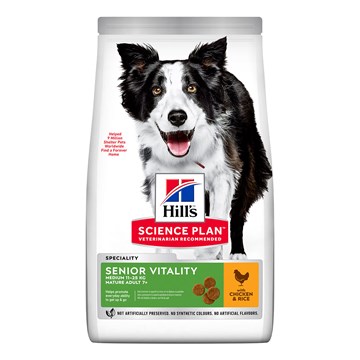 Hills Science Diet Senior Vitality Mature 7+ Canine Medium Breed
