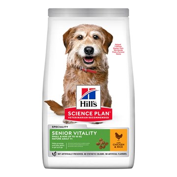 Hills Science Diet Senior Vitality Mature 7+ Canine Small & Mini Breed