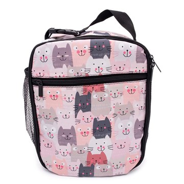 Lunch Bag Kitty Chalk Pastels