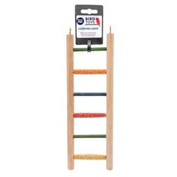 Absolute Pets 6 -Step Wooden Ladder 