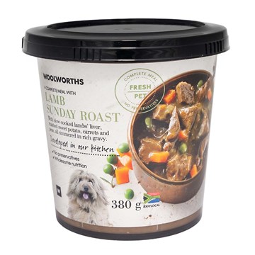 Fresh Pet Lamb Roast Tub