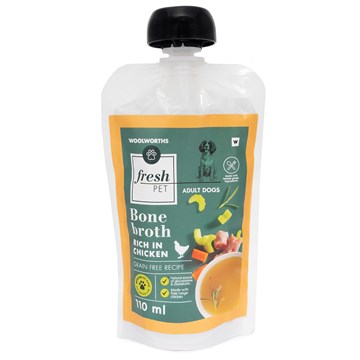 Fresh Pet Bone Broth Rich in Chicken