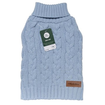 Olly & Max Sweater Plait (Cable Blue)