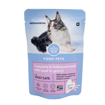 Posh Pets Feline Pouch Beef