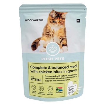 Posh Pets Kitten Chicken Pouch 