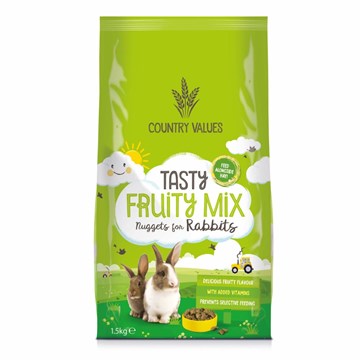 Country Values Rabbit Fruity Mix