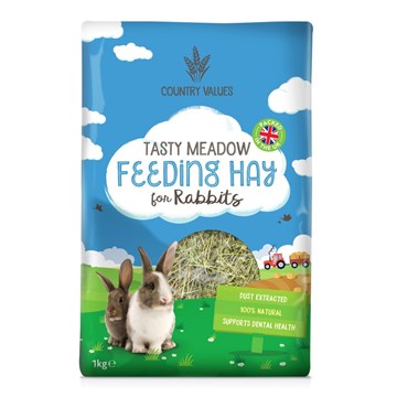 Country Values Feeding Hay 