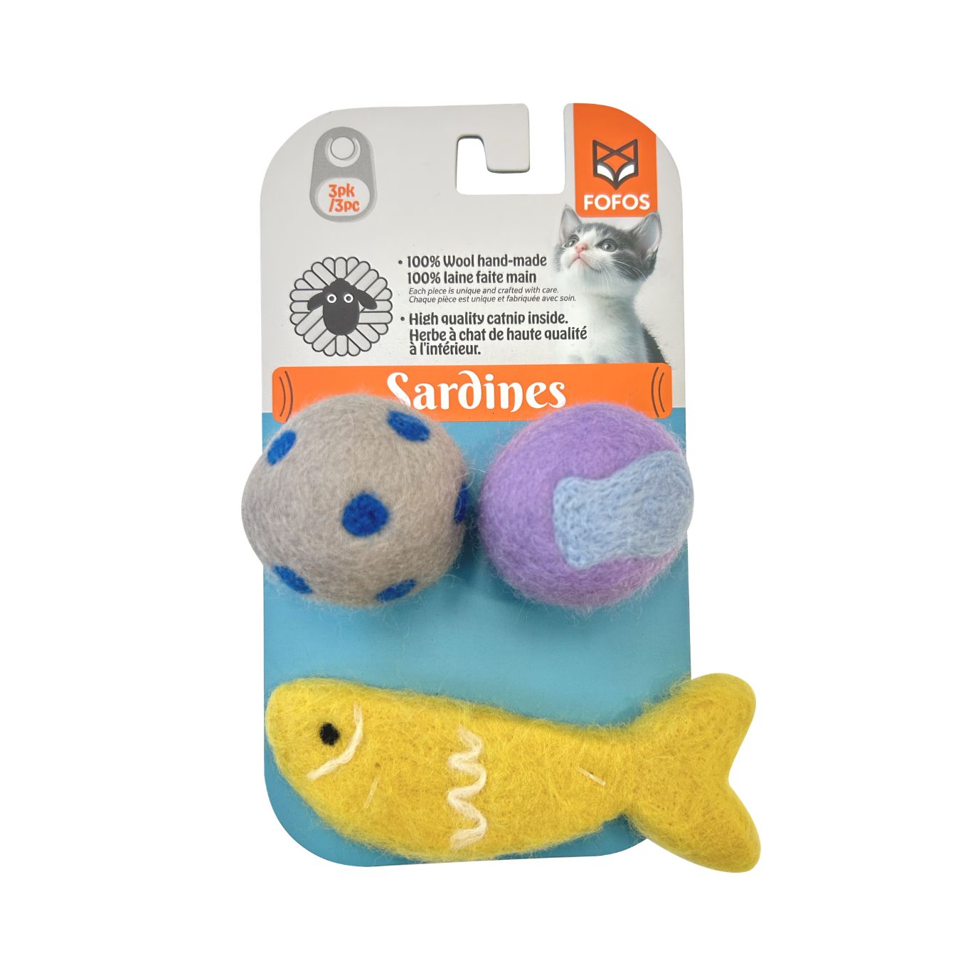 FOFOS Sardine & Balls (3 Pack)