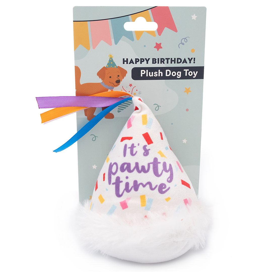 Birthday Pawty Hat Toy