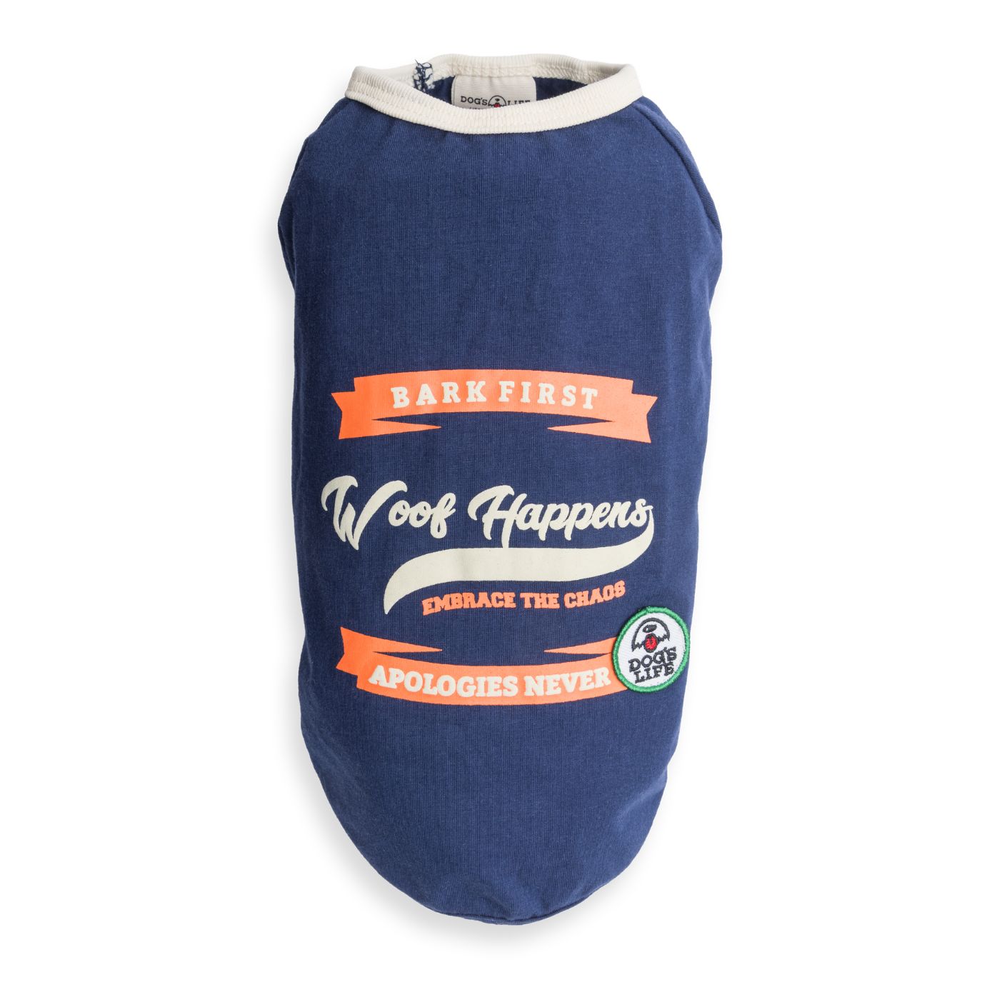Dog's Life Woof Happens Tee (Navy)