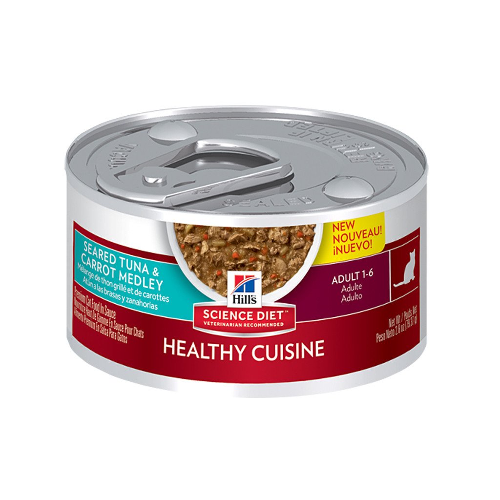 Hills Science Plan Feline Adult Tuna & Carrots Stew 79g